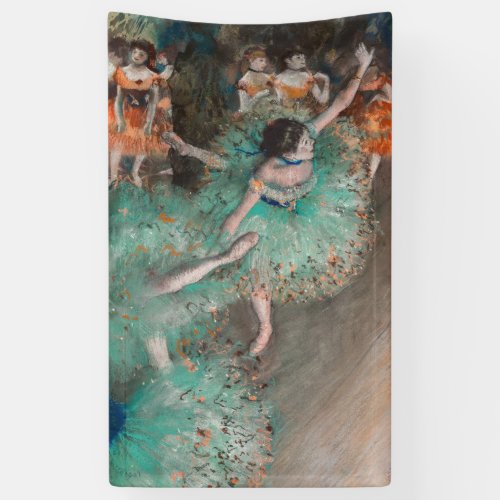 Edgar Degas _ Swaying Dancer  Dancer in Green Banner