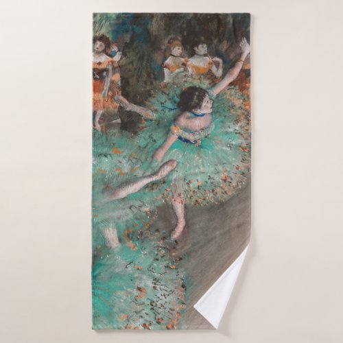 Edgar Degas _ Swaying Dancer  Dancer in Green Bath Towel Set
