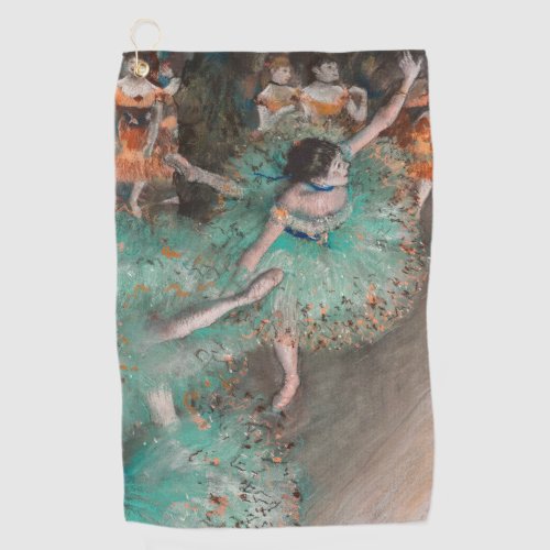 Edgar Degas _ Swaying Dancer  Dancer in Green Golf Towel