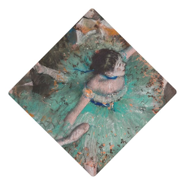 Edgar Degas - Swaying Dancer / Dancer in Green Graduation Cap Topper (Front)