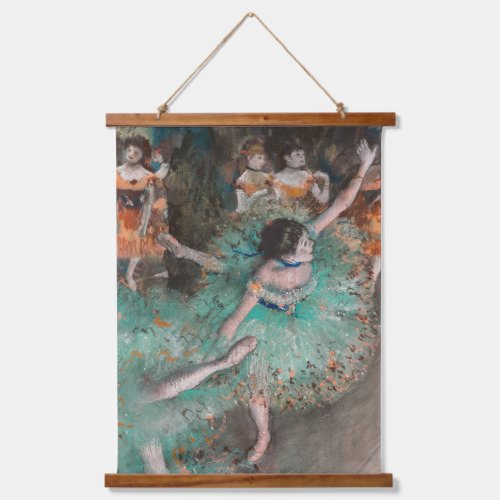 Edgar Degas _ Swaying Dancer  Dancer in Green Hanging Tapestry