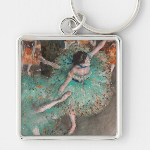Edgar Degas _ Swaying Dancer  Dancer in Green Keychain