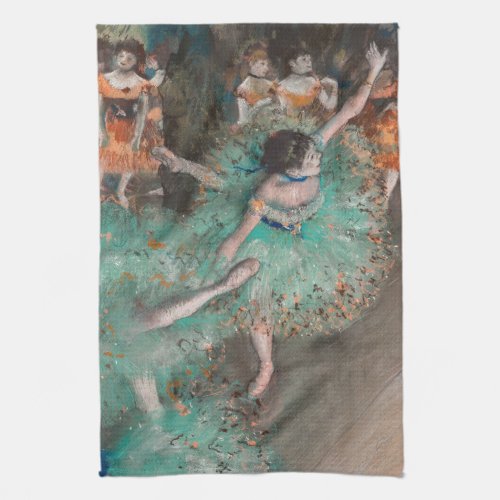 Edgar Degas _ Swaying Dancer  Dancer in Green Kitchen Towel