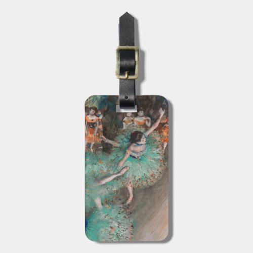 Edgar Degas _ Swaying Dancer  Dancer in Green Luggage Tag