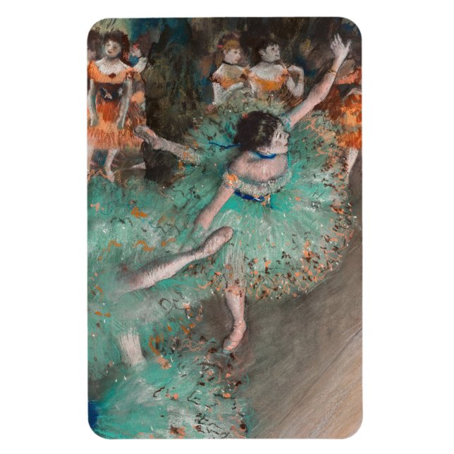 Edgar Degas - Swaying Dancer / Dancer in Green Magnet (Vertical)