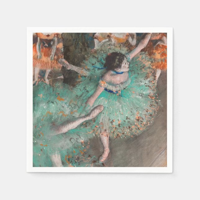 Edgar Degas - Swaying Dancer / Dancer in Green Napkins (Front)