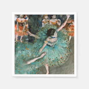 Edgar Degas - Swaying Dancer. Dancer In Green Napkins