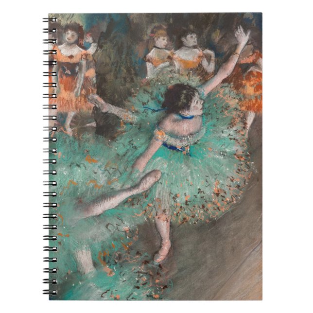 Edgar Degas - Swaying Dancer / Dancer in Green Notebook (Front)