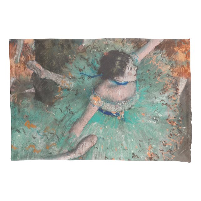 Edgar Degas - Swaying Dancer / Dancer in Green Pillow Case (Front)
