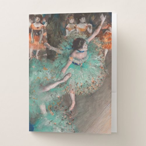 Edgar Degas _ Swaying Dancer  Dancer in Green Pocket Folder