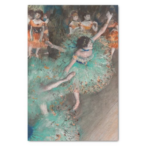 Edgar Degas _ Swaying Dancer  Dancer in Green Tissue Paper