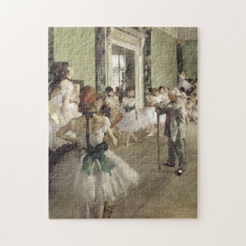 Edgar Degas | The Ballet Class Jigsaw Puzzle by ballerinasbydegas at Zazzle