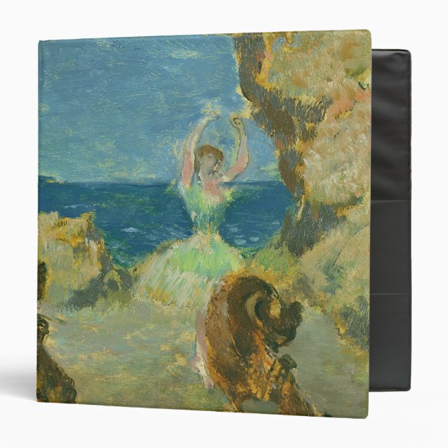 Edgar Degas | The Ballet Dancer, 1891 3 Ring Binder (Front/Inside)