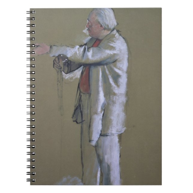 Edgar Degas | The Ballet Master, 1875 (pastel) Notebook (Front)
