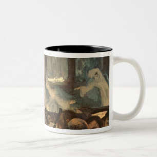 Edgar Degas The ballet scene, Meyerbeer's opera Two-Tone Coffee Mug