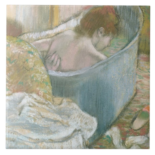 Edgar Degas | The Bath Ceramic Tile (Front)