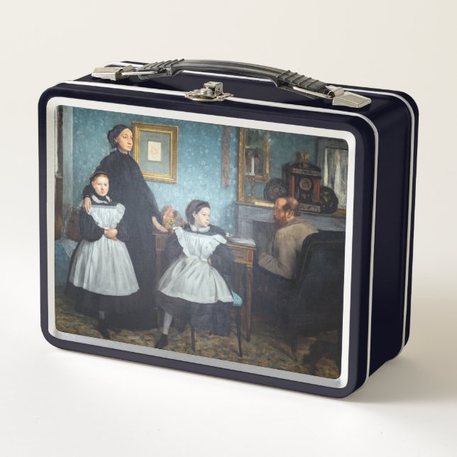 Edgar Degas - The Bellelli Family Metal Lunch Box (Front)