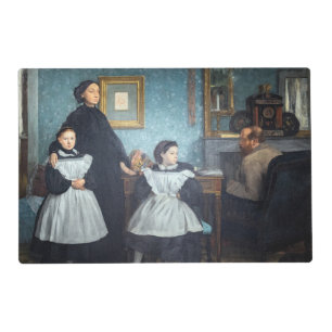Edgar Degas - The Bellelli Family Placemat