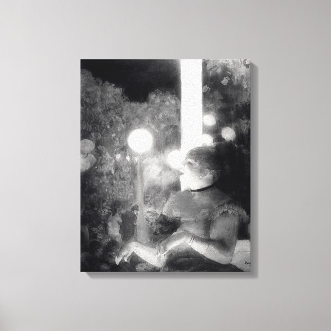 Edgar Degas | The Cafe Concert Canvas Print (Front)