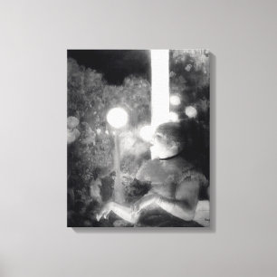 Edgar Degas The Cafe Concert Canvas Print