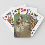 Edgar Degas-the Dance Class 1874 Playing Cards at Zazzle