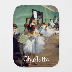 Edgar Degas - The Dance Class Baby Burp Cloth