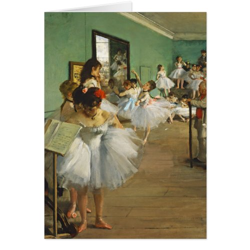 Edgar Degas The Dance Class Ballerina Painting