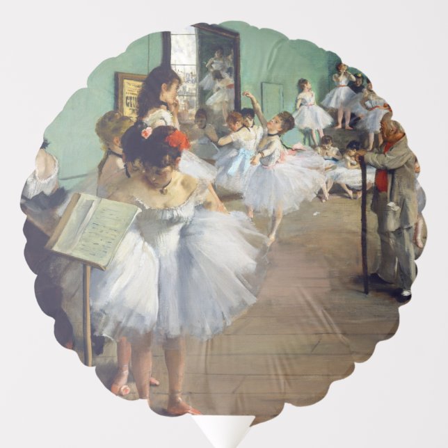 Edgar Degas - The Dance Class Balloon (Front)