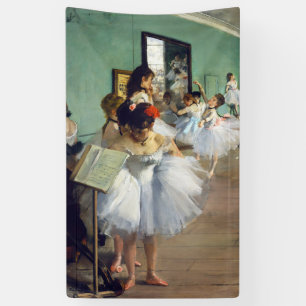 Edgar Degas - The Dance Class Banner