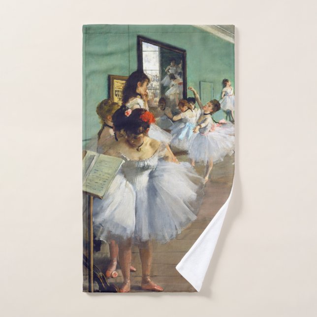 Edgar Degas - The Dance Class Bath Towel Set (Hand Towel)