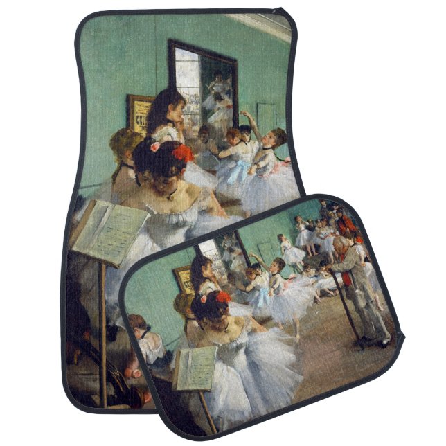 Edgar Degas - The Dance Class Car Floor Mat (Set)