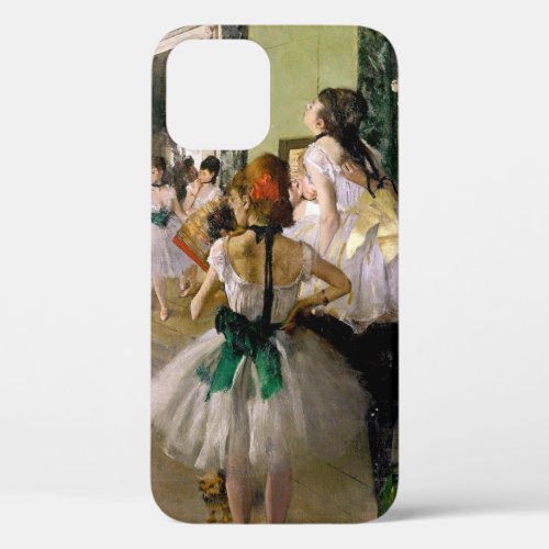 Edgar Degas The Dance Class iPhone 12 Case