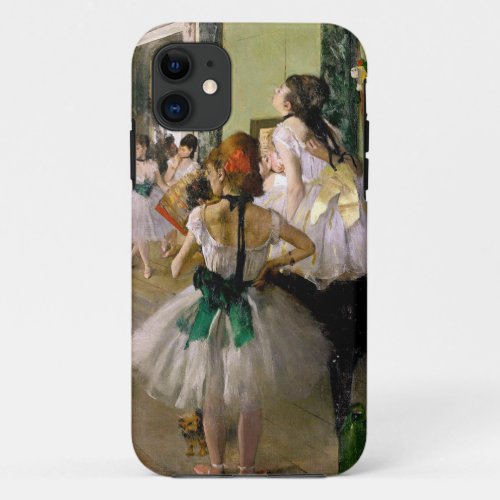 Edgar Degas The Dance Class iPhone 11 Case