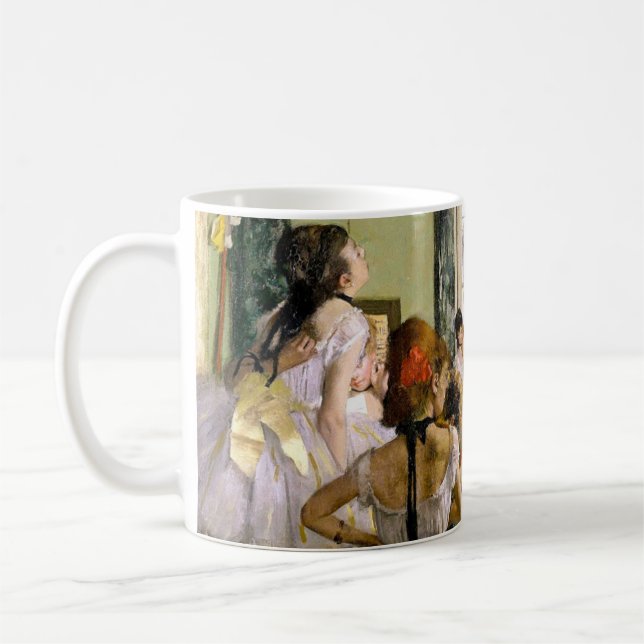 Edgar Degas The Dance Class Coffee Mug (Left)