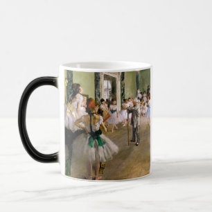 Edgar Degas The Dance Class Color Morph Mug