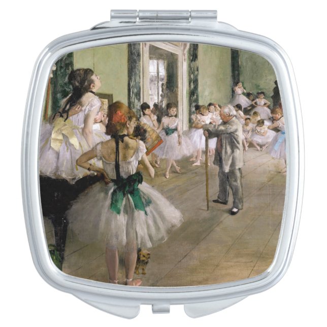 Edgar Degas - The Dance Class Compact Mirror (Front)