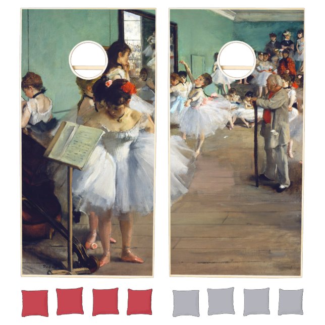 Edgar Degas - The Dance Class  Cornhole Set (Set)