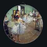 Edgar Degas - The Dance Class Dart Board<br><div class="desc">The Dance Class / La classe de danse - Edgar Degas in 1874</div>