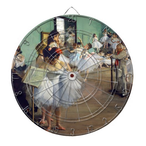 Edgar Degas _ The Dance Class Dart Board