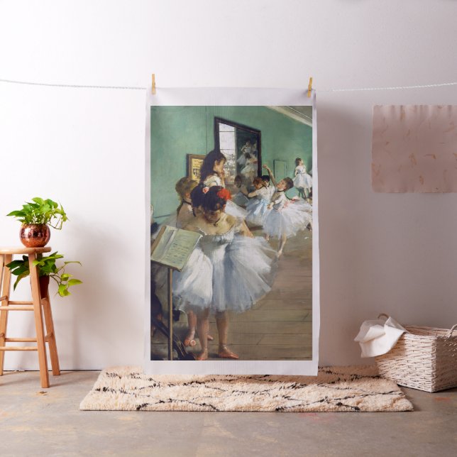 Edgar Degas - The Dance Class Fabric (In Situ)