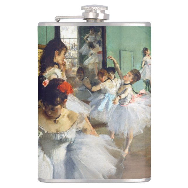 Edgar Degas - The Dance Class Flask (Front)
