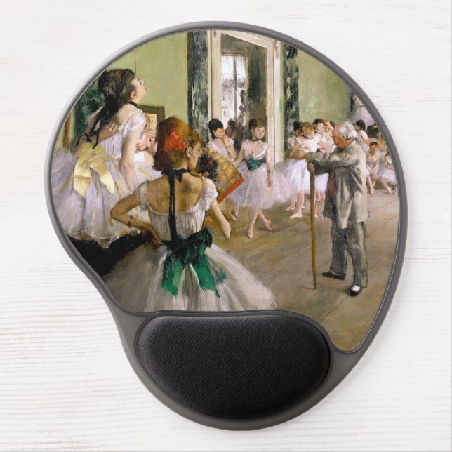 Edgar Degas The Dance Class Gel Mouse Pad (Front)
