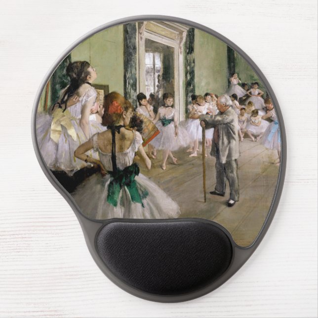 Edgar Degas - The Dance Class Gel Mouse Pad (Front)