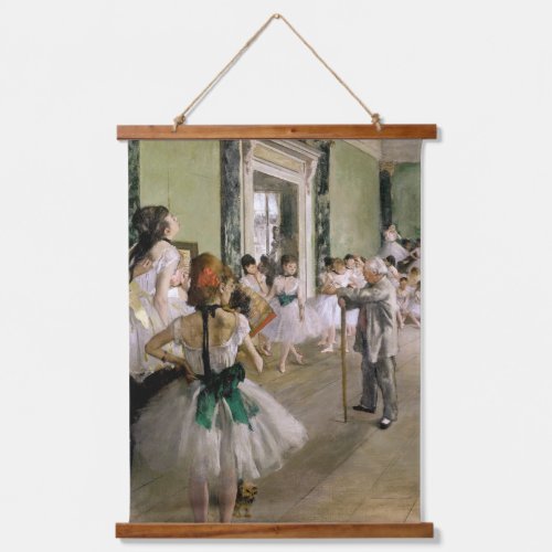 Edgar Degas _ The Dance Class Hanging Tapestry