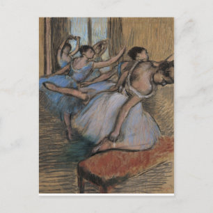 Edgar Degas   The Dance Class II Postcard