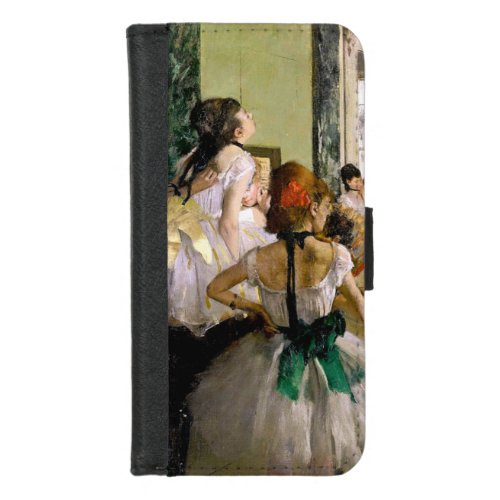 Edgar Degas The Dance Class iPhone 87 Wallet Case
