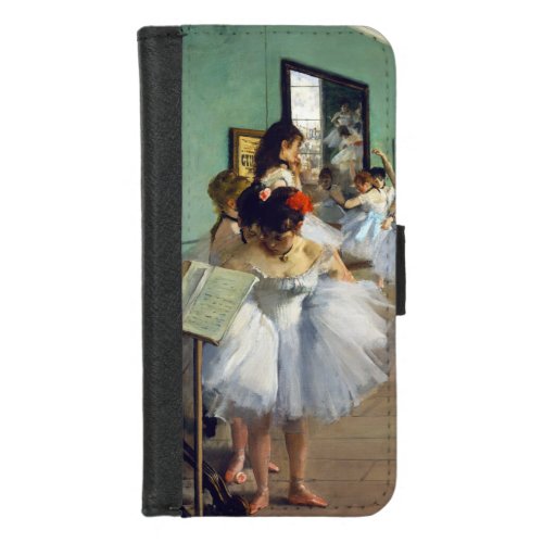 Edgar Degas _ The Dance Class iPhone 87 Wallet Case