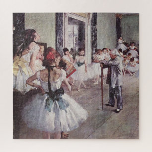 Edgar Degas The Dance Class Jigsaw Puzzle