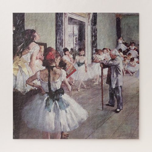 Edgar Degas The Dance Class  Jigsaw Puzzle