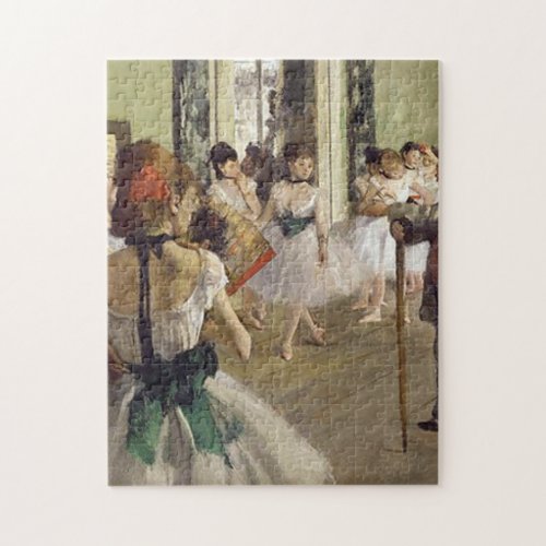 Edgar Degas The Dance Class Jigsaw Puzzle